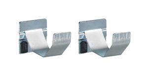 Pipe Brackets 35W x 60mm dia - Pack of 2 Bott Perfo Panels | Shadow Boards | Tool Boards | Wall Mounted 14015041 